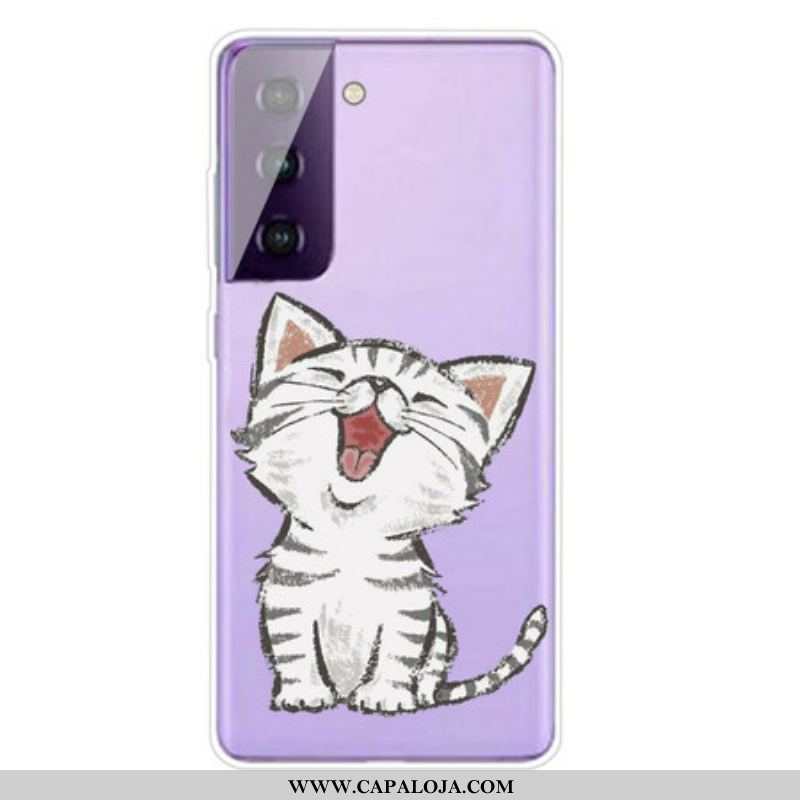 Capa Para Samsung Galaxy S21 FE Gato