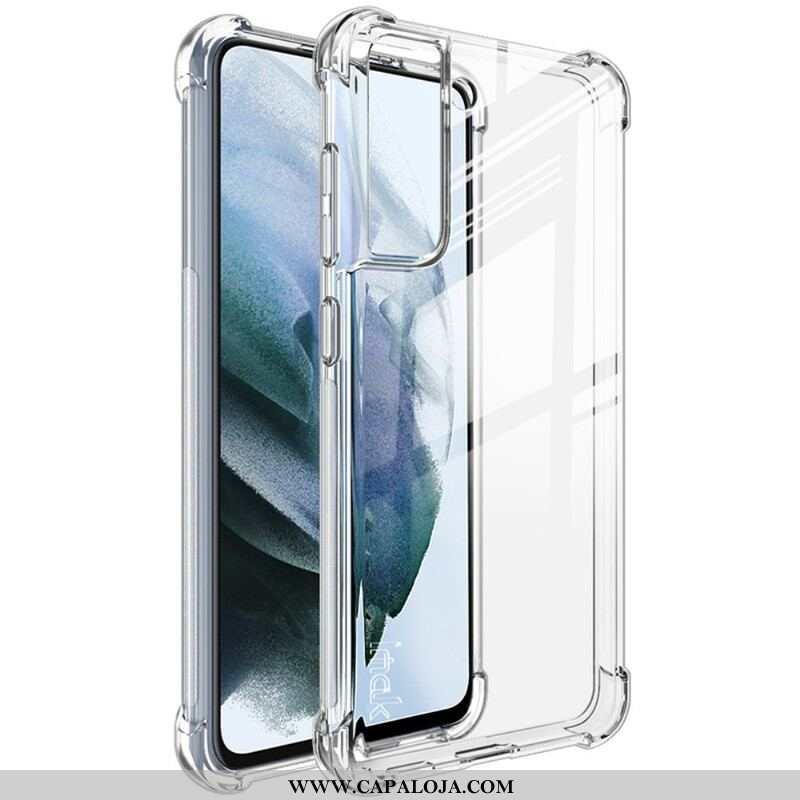 Capa Para Samsung Galaxy S21 FE Imak Sedoso Transparente