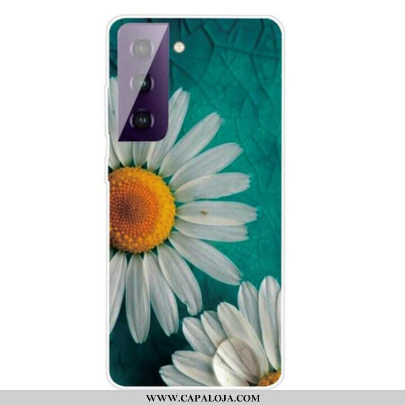 Capa Para Samsung Galaxy S21 FE Margarida