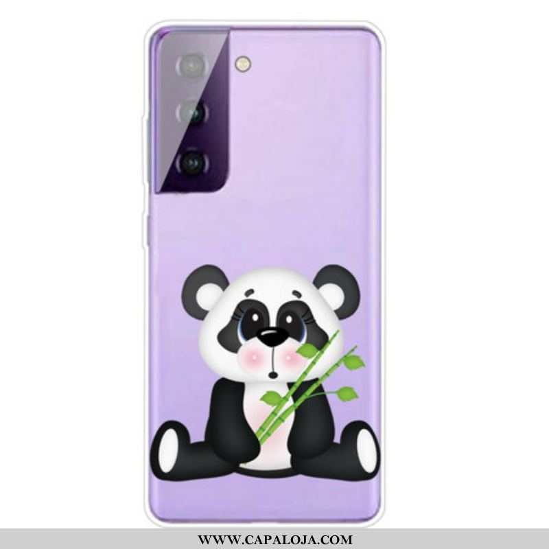 Capa Para Samsung Galaxy S21 FE Panda Triste