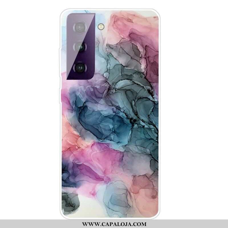 Capa Para Samsung Galaxy S21 Plus 5G Arte Em Aquarela