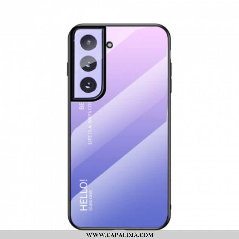 Capa Para Samsung Galaxy S21 Plus 5G Olá Vidro Temperado