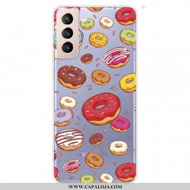 Capa Para Samsung Galaxy S22 5G Amo Rosquinhas