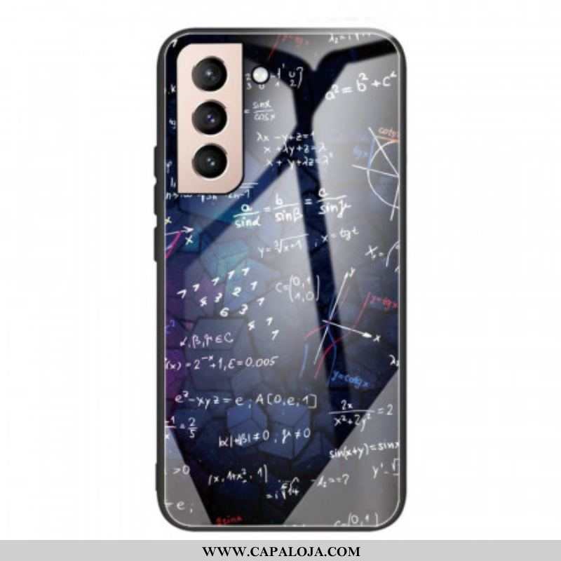 Capa Para Samsung Galaxy S22 5G Cálculos Matemáticos De Vidro Temperado