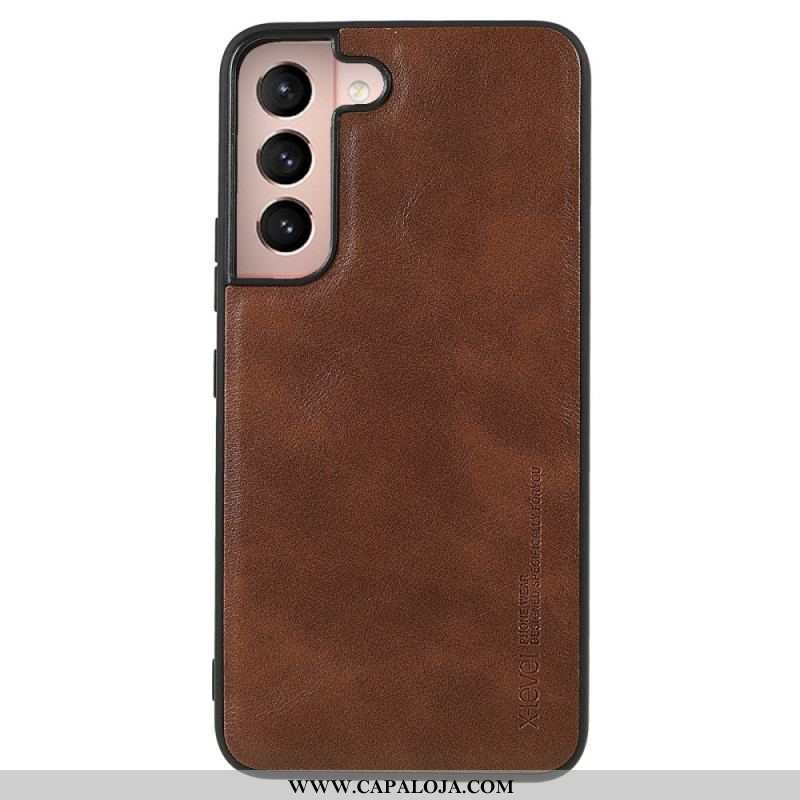 Capa Para Samsung Galaxy S22 5G Efeito Couro Vintage X-level