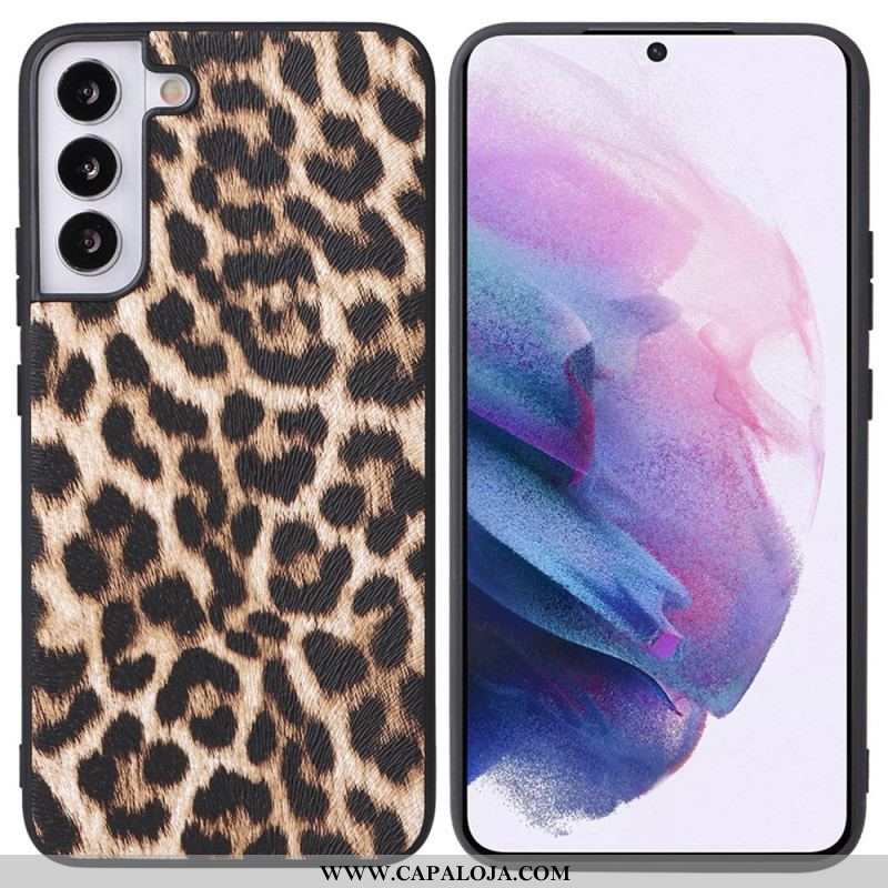 Capa Para Samsung Galaxy S22 5G Leopardo