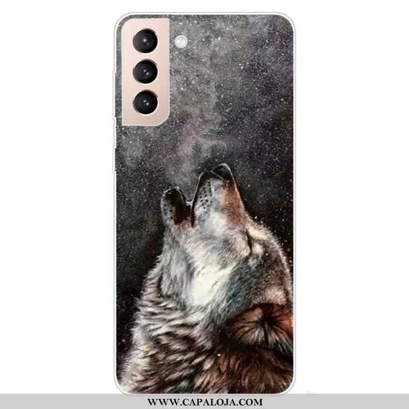 Capa Para Samsung Galaxy S22 5G Lobo Sublime