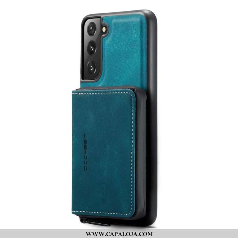 Capa Para Samsung Galaxy S22 5G Porta-moedas Destacável