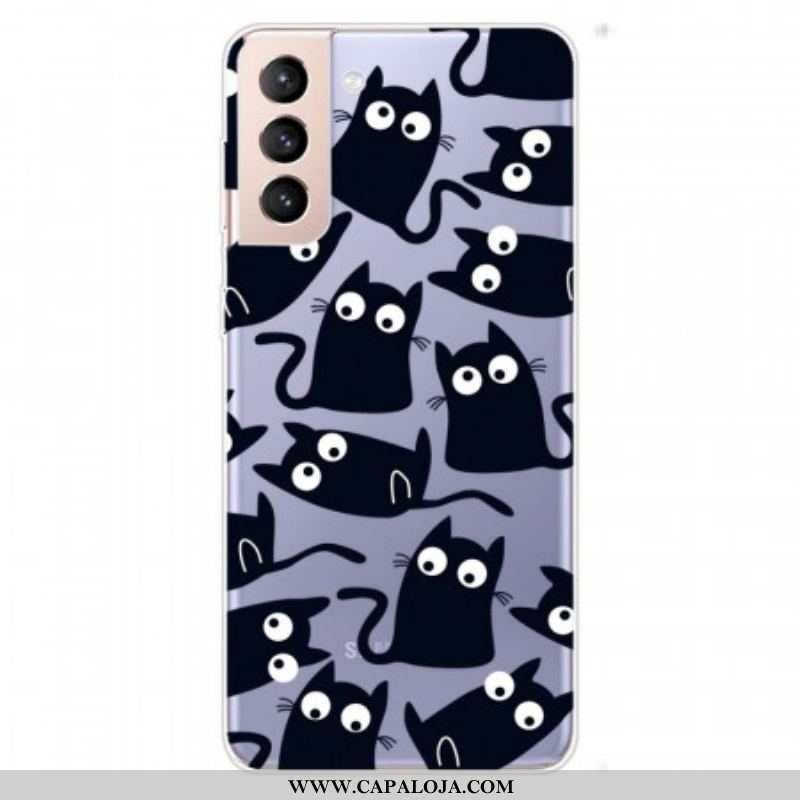 Capa Para Samsung Galaxy S22 5G Ratos Pretos