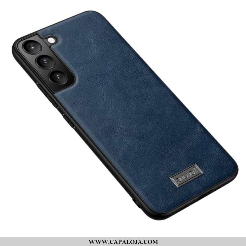 Capa Para Samsung Galaxy S22 5G Sulada Efeito Couro