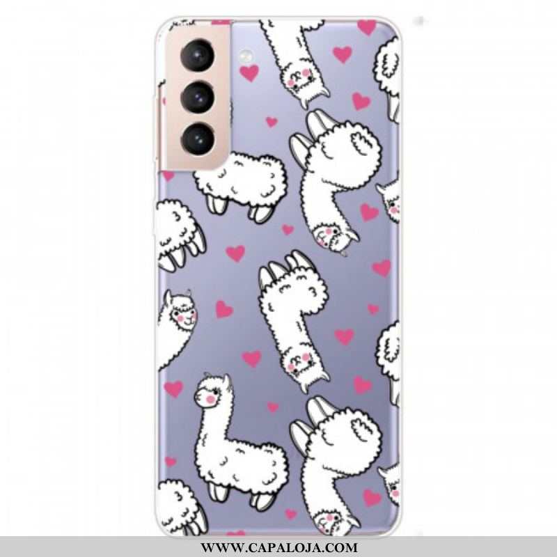 Capa Para Samsung Galaxy S22 5G Top Lhamas