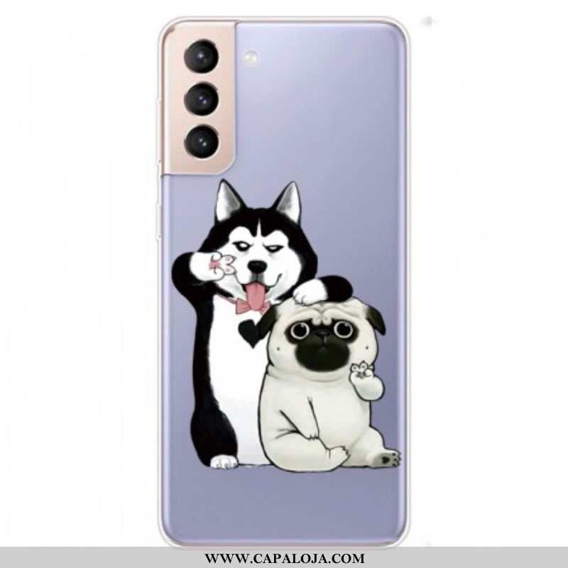 Capa Para Samsung Galaxy S22 Plus 5G Cachorros Engraçados