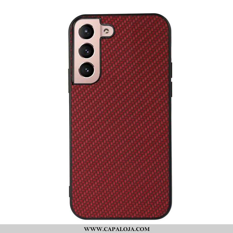 Capa Para Samsung Galaxy S22 Plus 5G Fibra De Carbono