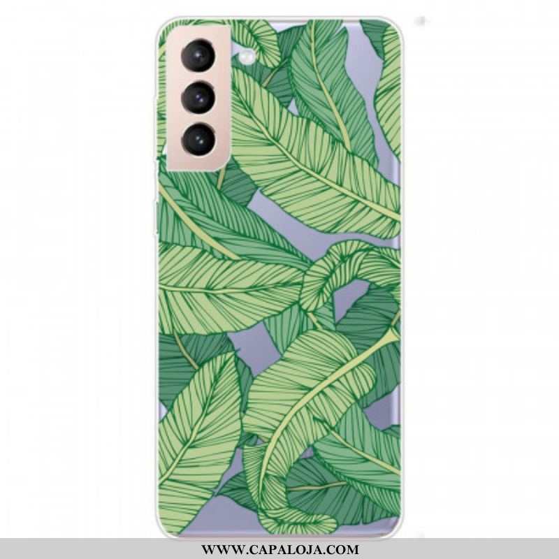 Capa Para Samsung Galaxy S22 Plus 5G Folhagem