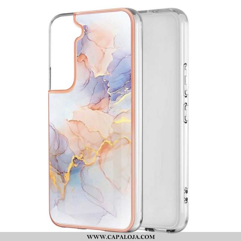 Capa Para Samsung Galaxy S22 Plus 5G Mármore Sofisticado