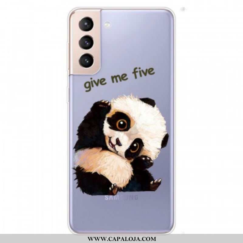 Capa Para Samsung Galaxy S22 Plus 5G Panda Me Dê Cinco