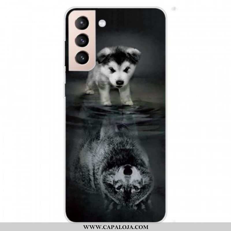 Capa Para Samsung Galaxy S22 Plus 5G Sonho De Cachorrinho