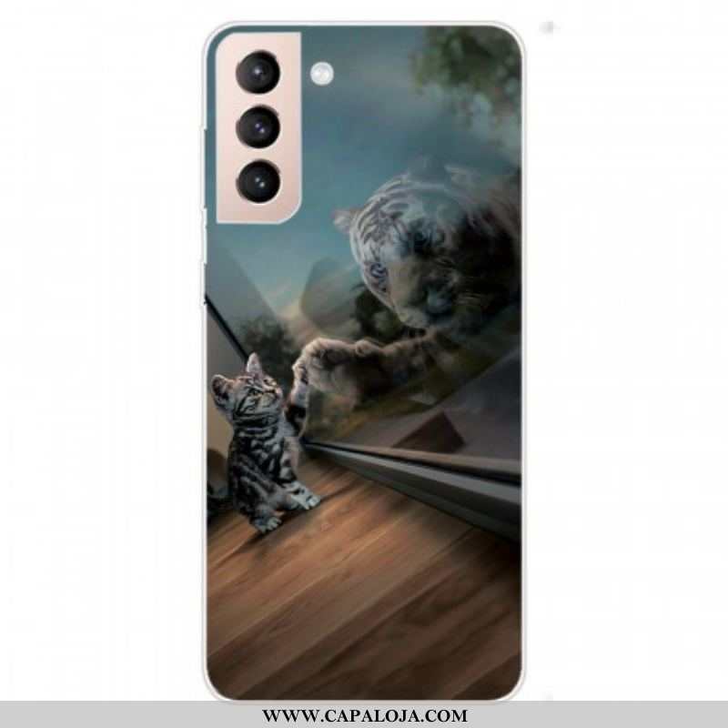 Capa Para Samsung Galaxy S22 Plus 5G Sonho De Gatinho