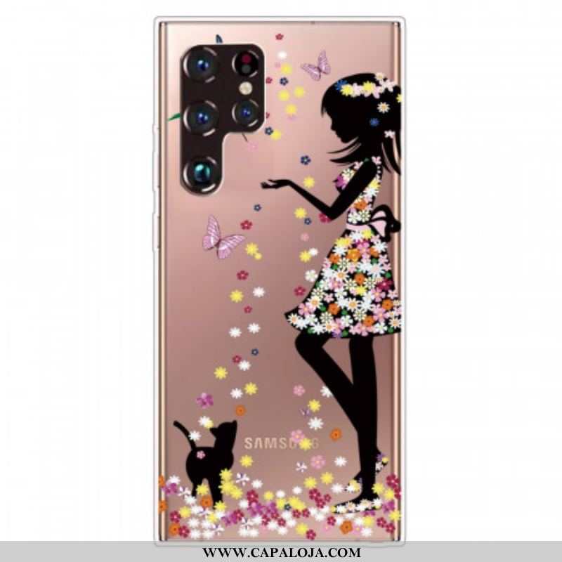 Capa Para Samsung Galaxy S22 Ultra 5G Mulher Mágica