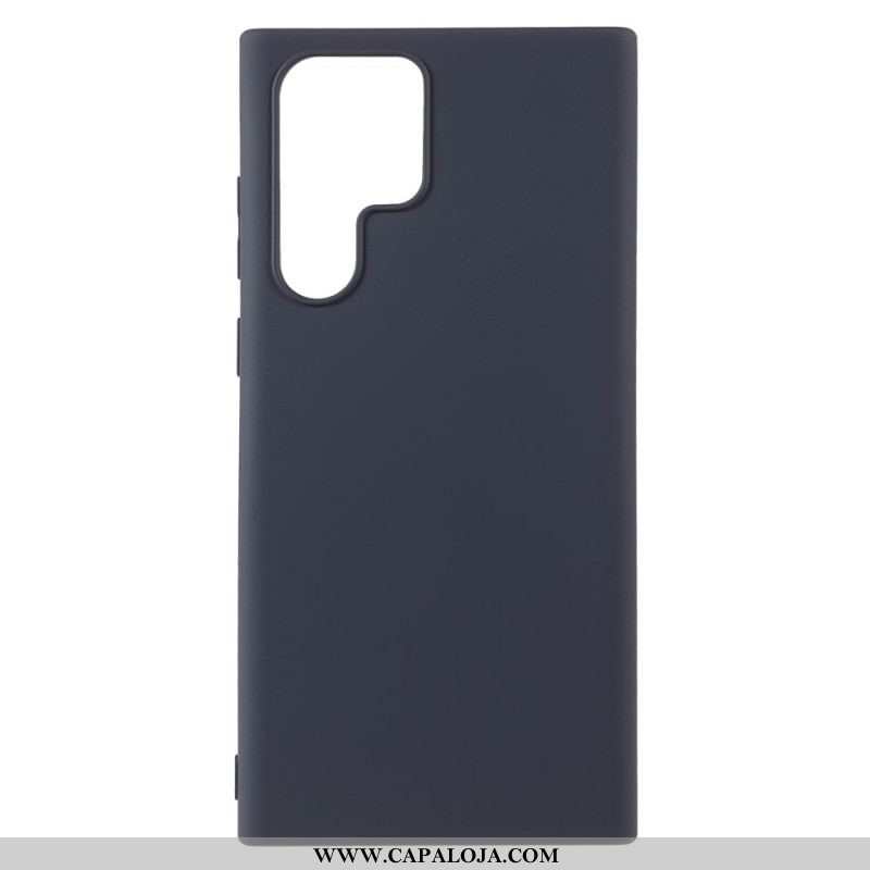 Capa Para Samsung Galaxy S22 Ultra 5G Silicone Líquido X-level