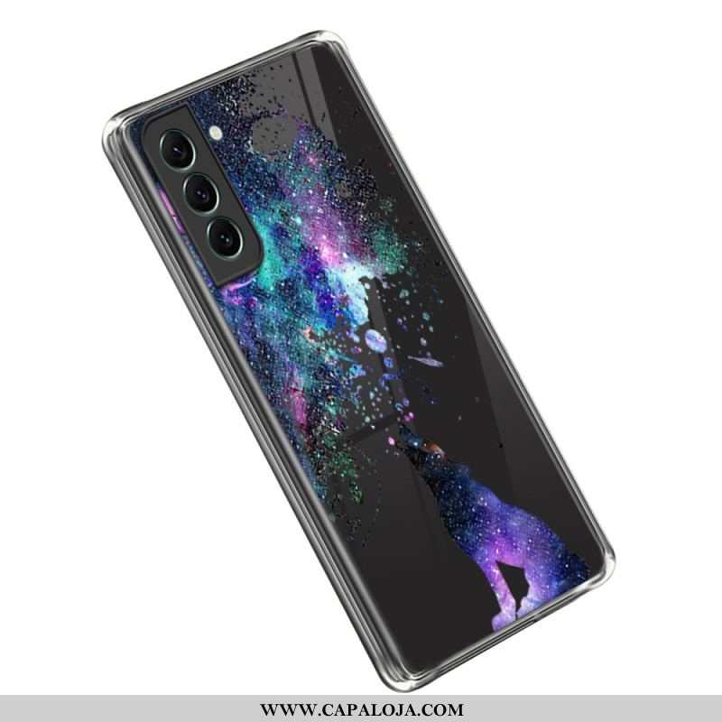 Capa Para Samsung Galaxy S23 5G Lobo Selvagem Sem Costura