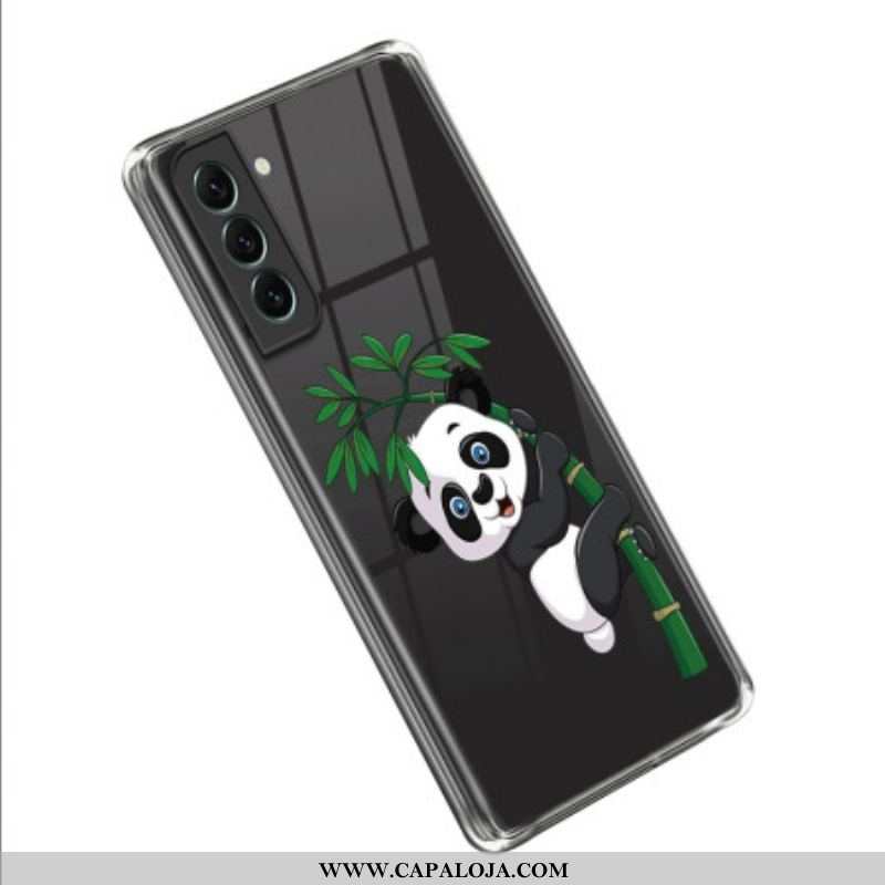 Capa Para Samsung Galaxy S23 5G Panda Sem Costura Em Bambu