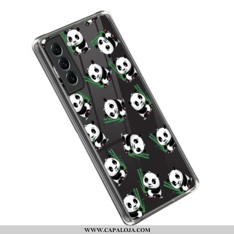 Capa Para Samsung Galaxy S23 5G Pequenos Pandas