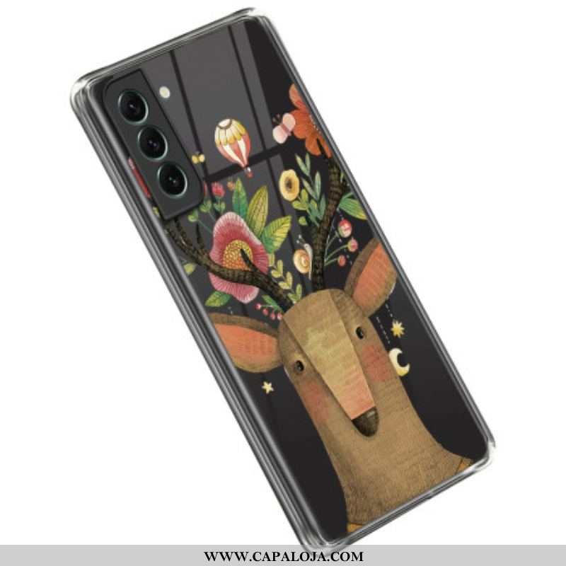 Capa Para Samsung Galaxy S23 5G Veado Tribal Sem Costura