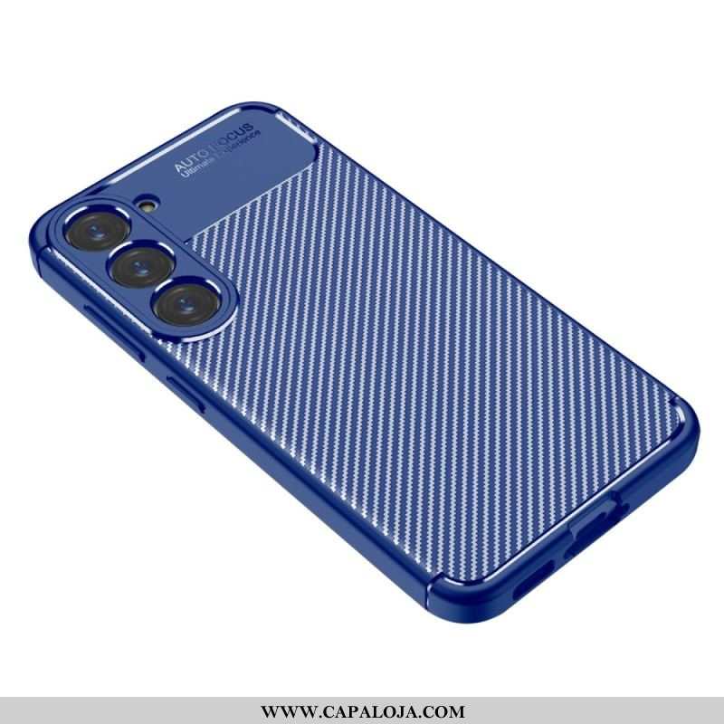 Capa Para Samsung Galaxy S23 Plus 5G Fibra De Carbono Flexível