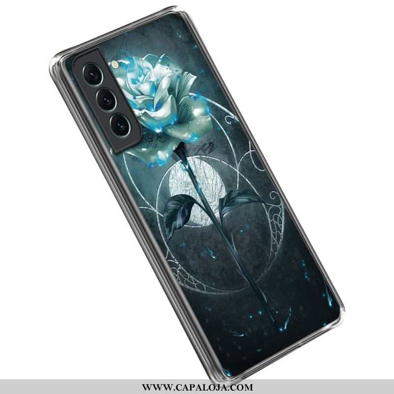 Capa Para Samsung Galaxy S23 Plus 5G Flores Flexíveis