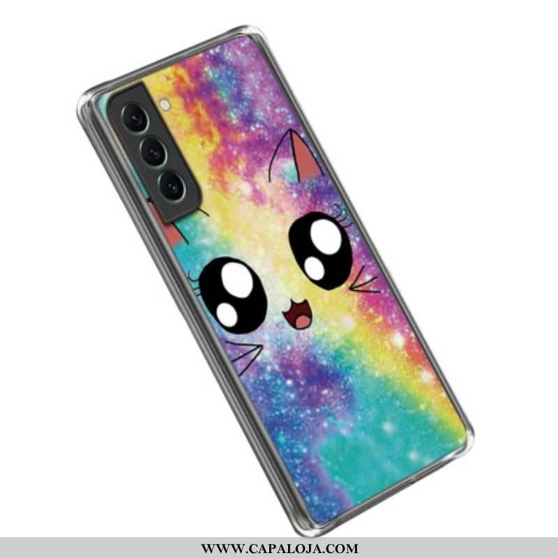 Capa Para Samsung Galaxy S23 Plus 5G Gato Gráfico