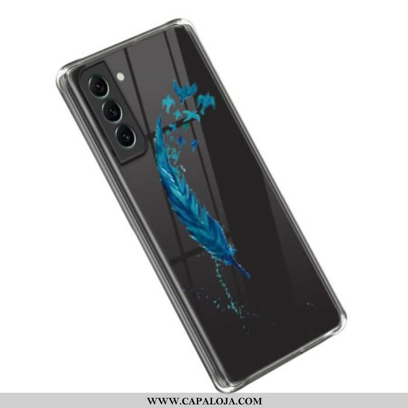 Capa Para Samsung Galaxy S23 Plus 5G Pena Azul