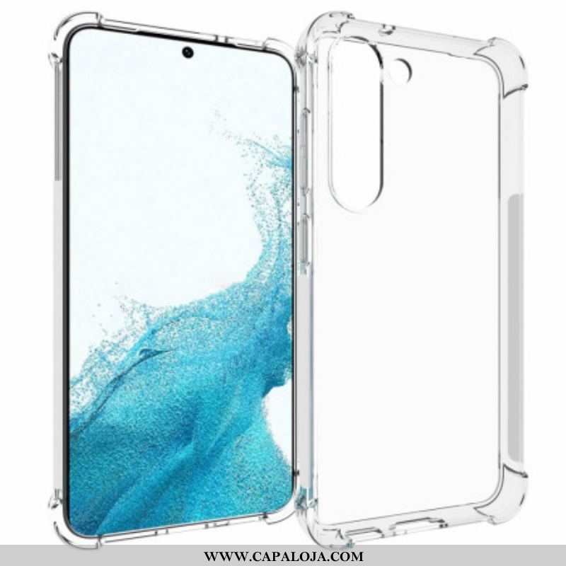 Capa Para Samsung Galaxy S23 Plus 5G Transparente Reforçado