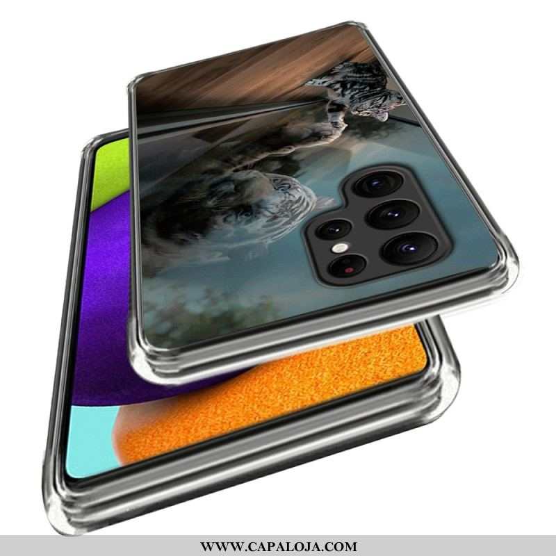 Capa Para Samsung Galaxy S23 Ultra 5G Sonho De Gatinho