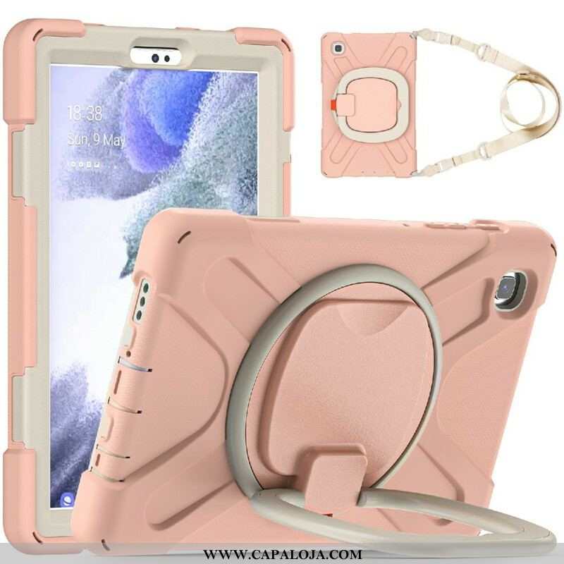 Capa Para Samsung Galaxy Tab A7 Lite Multifuncional Com Alça De Ombro