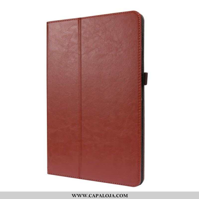 Capa Para Samsung Galaxy Tab S8 Plus / Tab S7 Plus 2 Persianas De Couro Falso