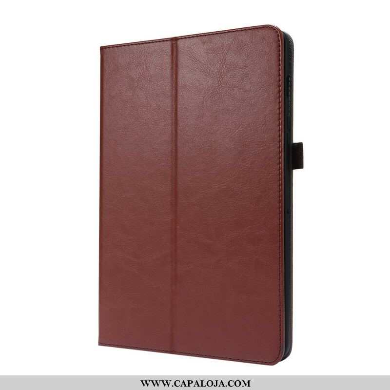 Capa Para Samsung Galaxy Tab S8 / Tab S7 Couro Falso Clássico