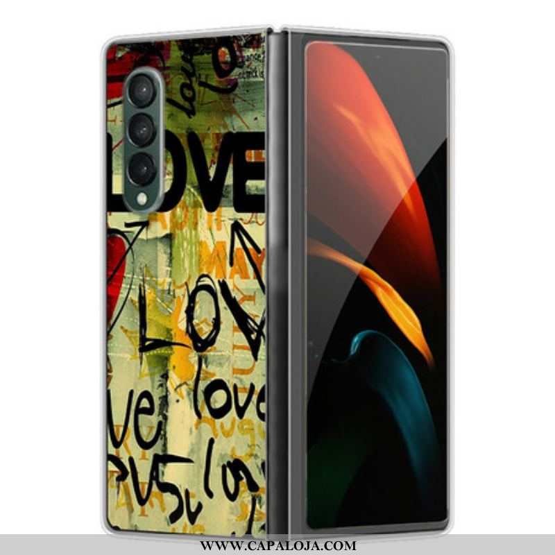 Capa Para Samsung Galaxy Z Fold 3 5G Amor E Amor