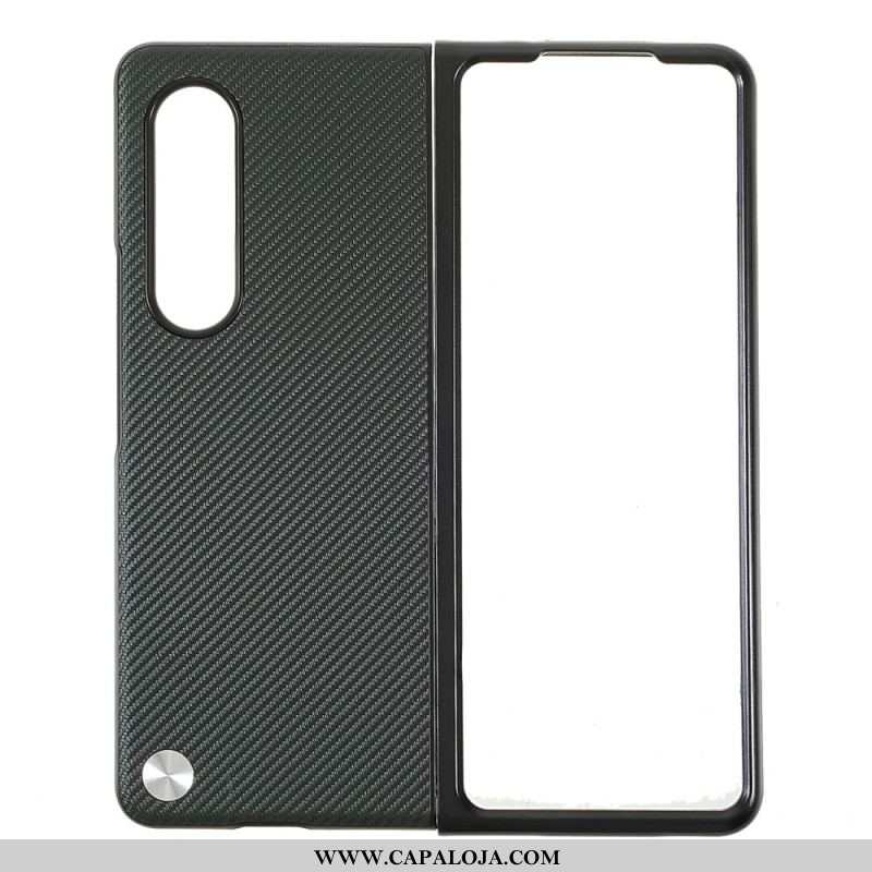 Capa Para Samsung Galaxy Z Fold 3 5G Fibra De Carbono X-level