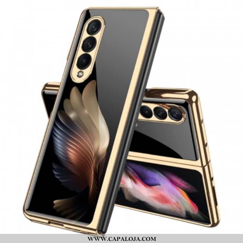 Capa Para Samsung Galaxy Z Fold 3 5G Gkk Wings Vidro Temperado