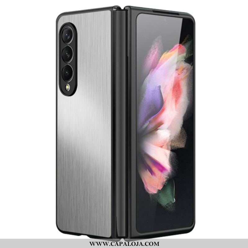 Capa Para Samsung Galaxy Z Fold 3 5G Inoxidável Escovado