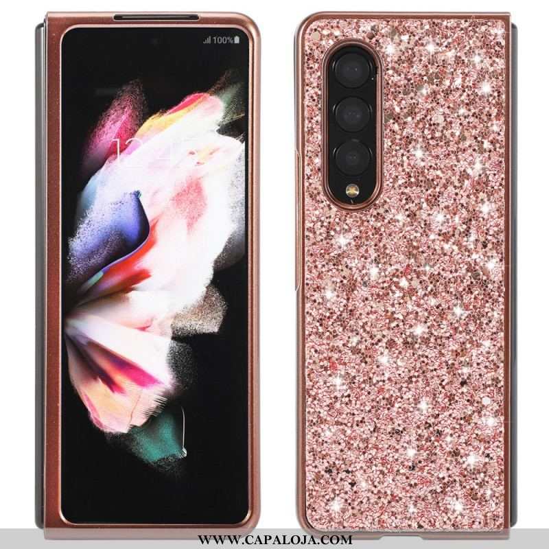 Capa Para Samsung Galaxy Z Fold 3 5G Lantejoulas