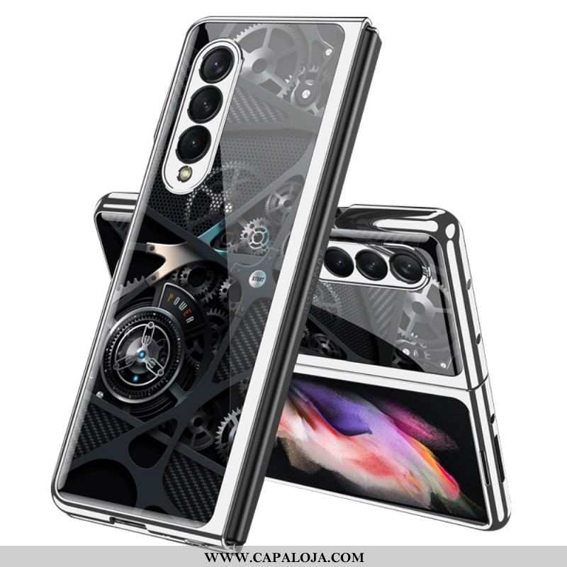 Capa Para Samsung Galaxy Z Fold 3 5G Mecanismo De Vidro Temperado Gkk