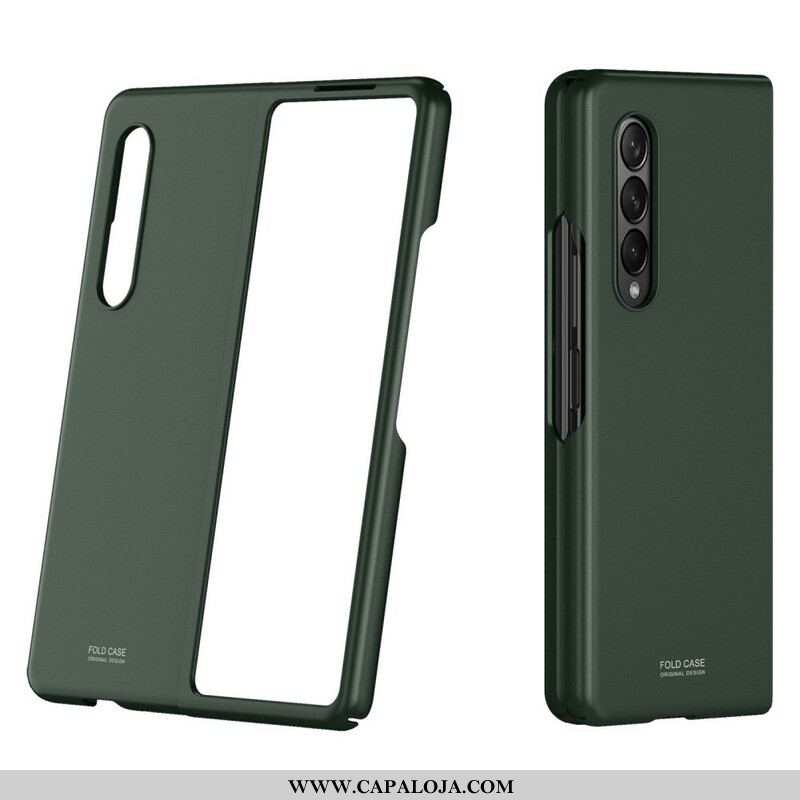 Capa Para Samsung Galaxy Z Fold 3 5G Toque De Pele