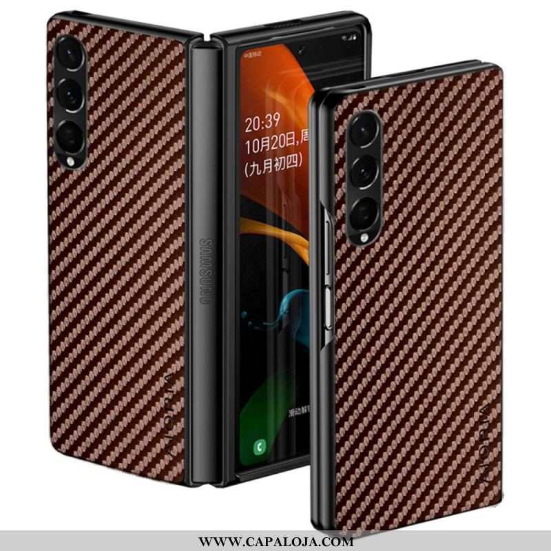 Capa Para Samsung Galaxy Z Fold 4 Fibra De Carbono Aioria