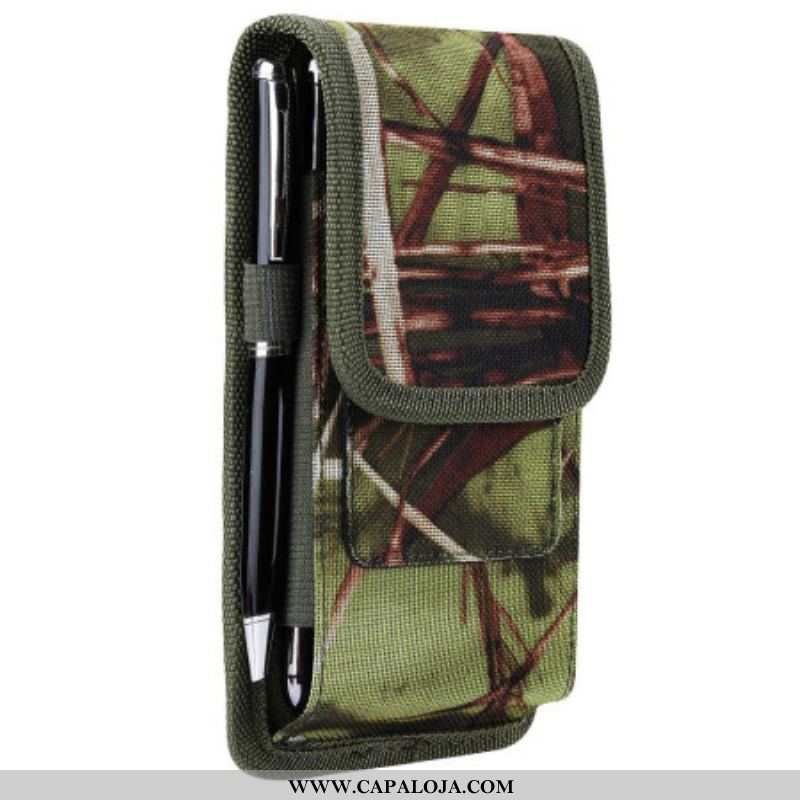 Capa Para Samsung Galaxy Z Fold 4 Têxteis De Camuflagem