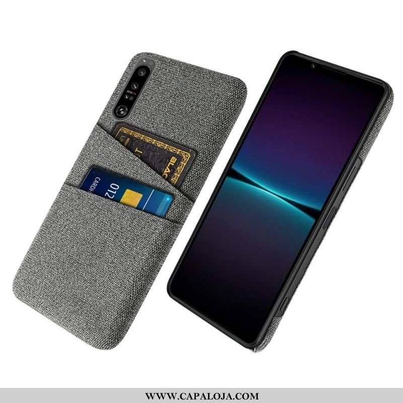 Capa Para Sony Xperia 1 IV Pano Porta Cartão