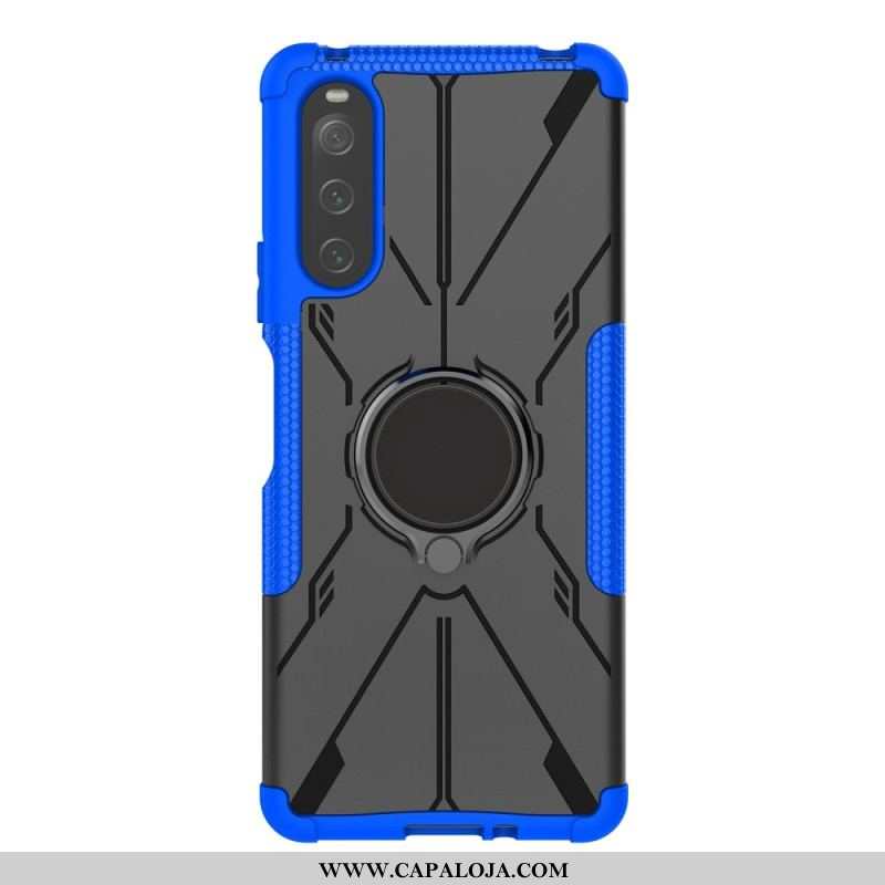 Capa Para Sony Xperia 10 IV Anel Giratório