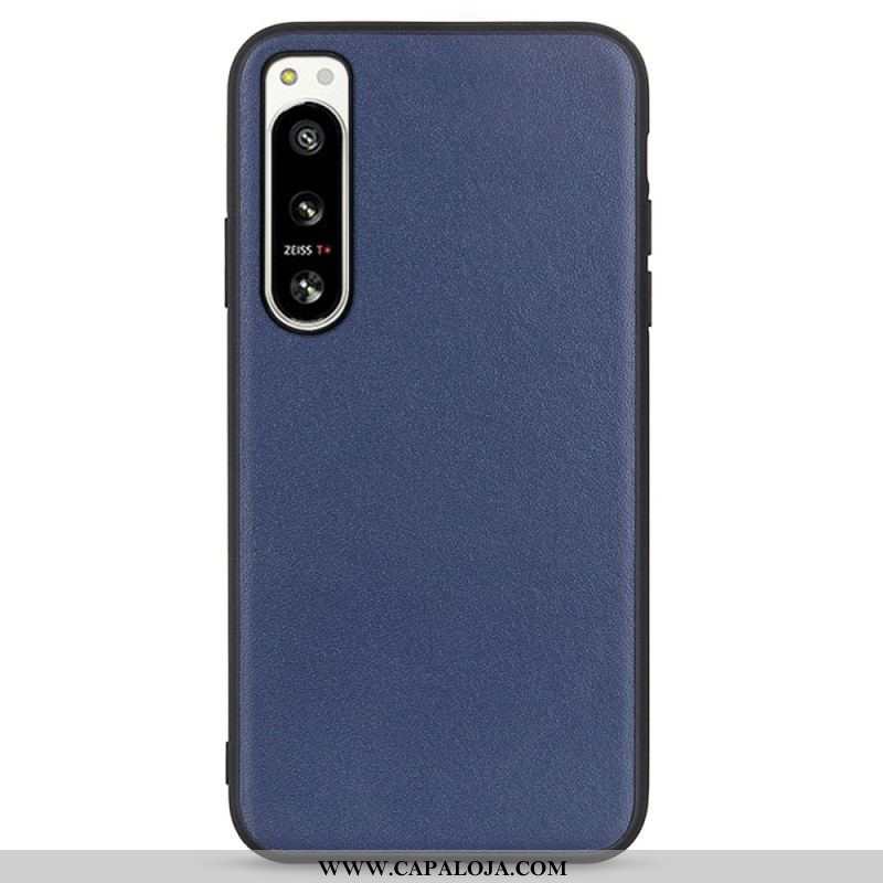 Capa Para Sony Xperia 5 IV Couro