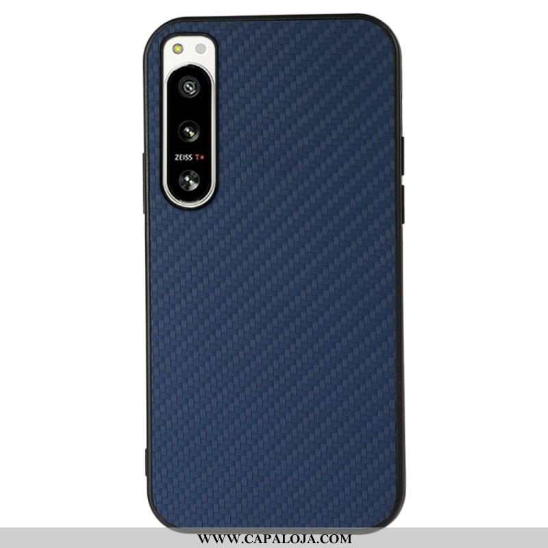 Capa Para Sony Xperia 5 IV Fibra De Carbono